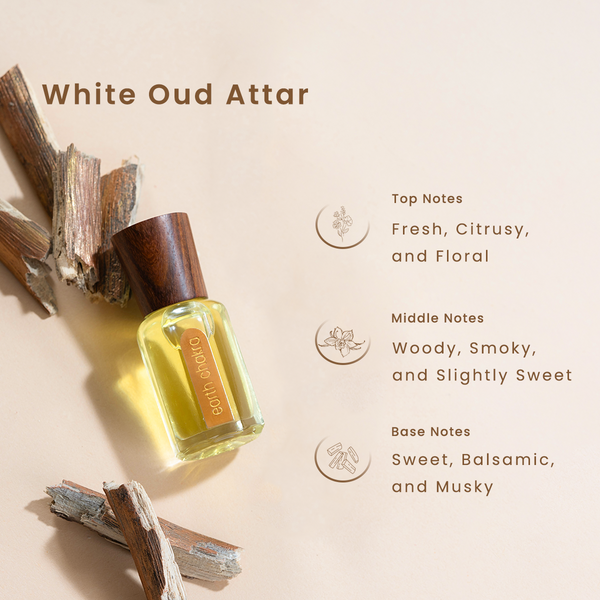 Attar Combo | Set of 2 | 12 ml | Kesar Chandan & White Oud