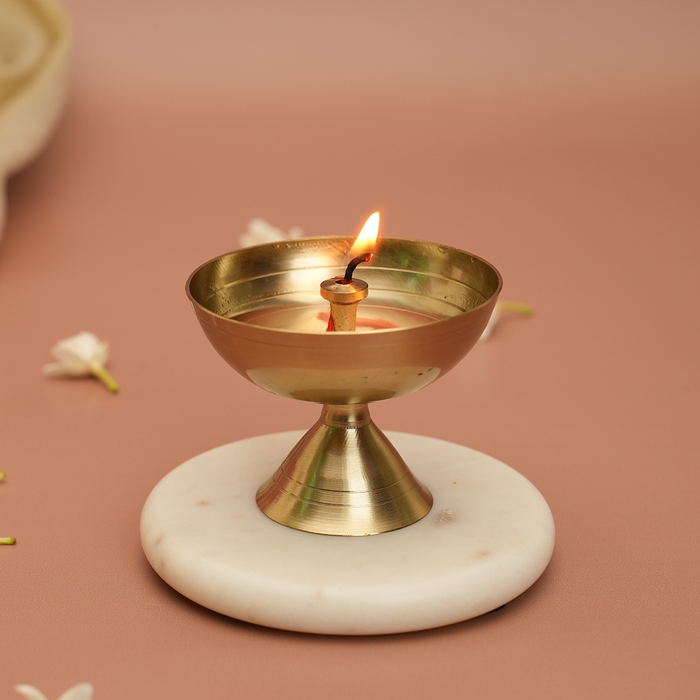 Handcrafted Brass Diya | Akhand Diya | Pooja Accessories.