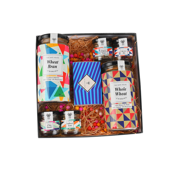 Healthy Gift Hampers | Zero Preservative | Youthful Indigo Hamper | Diwali Gift Hamper