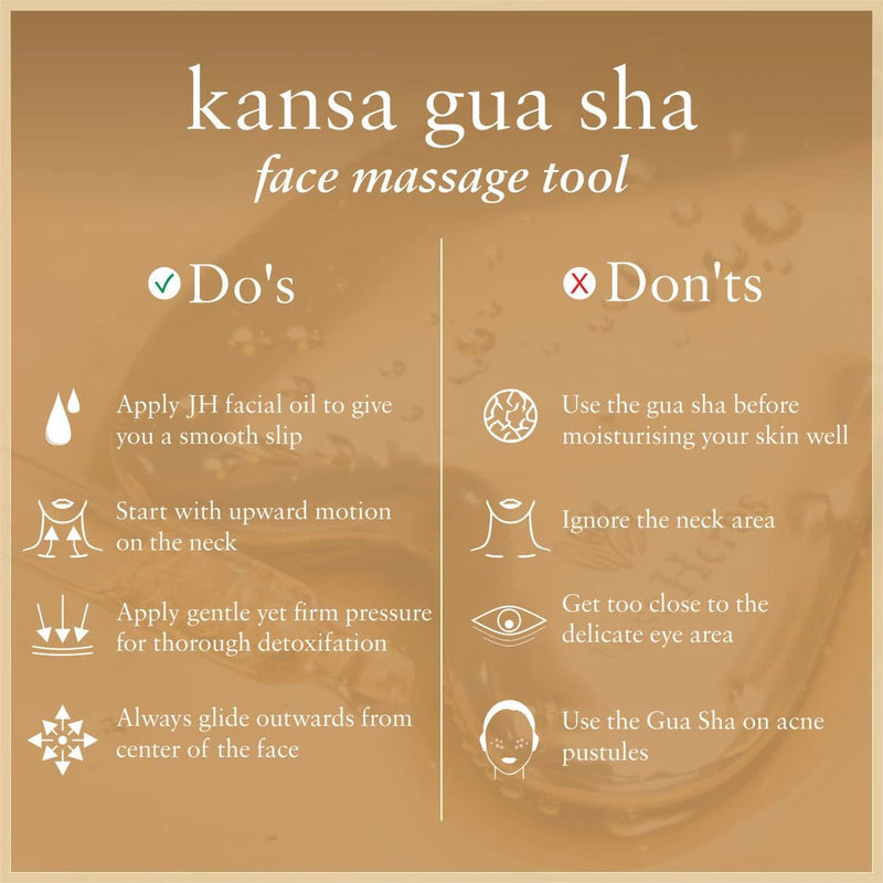 Kansa Gua Sha Stone | Skin Toning & Sculpting