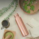 Copper Water Bottle | 1 Litre |  Plain | Improves Digestion