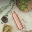 Copper Water Bottle | 1 Litre | Plain | Improves Digestion.