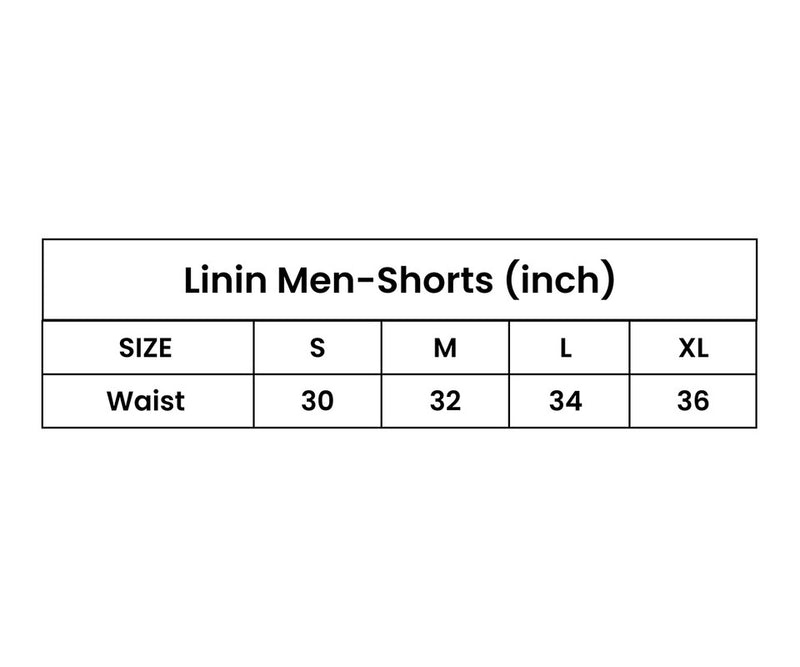 Linen Shorts for Men | Yellow