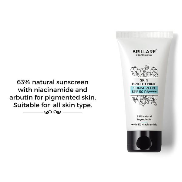 Skin Brightening Sunscreen | SPF50 With Niacinamide | 50 g