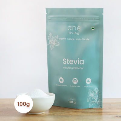 Stevia | 100 g | Sugar-free | Natural Sweetener | Pack of 2