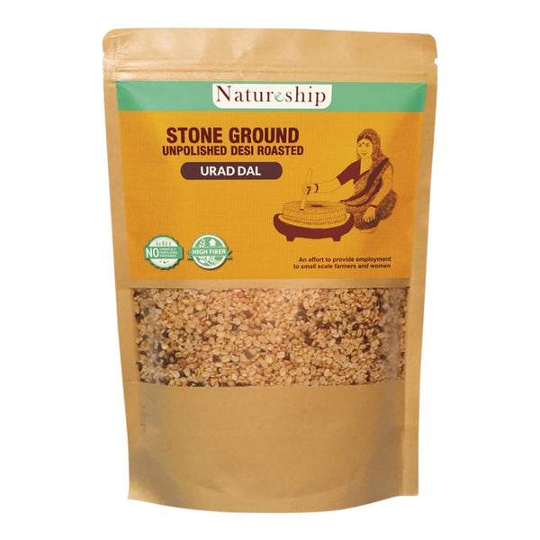 Urad Dal | Hand Roasted & Stone Ground | Unpolished | 500 g