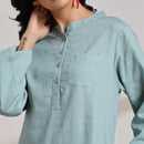 Women Kurta Set | Plant Based Fabric | Tunic & Pant | Sage