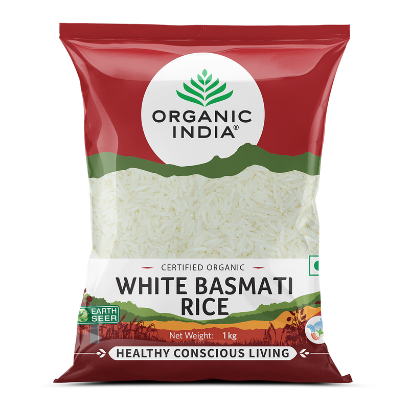 Organic India | White Rice Basmati | 1 kg