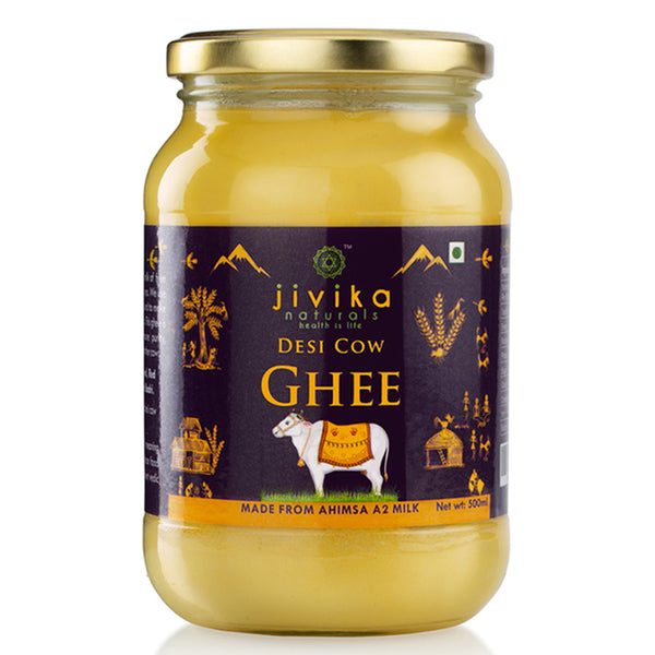 A2 Cow Ghee | 500 ml | Golden Danedar Desi Ghee