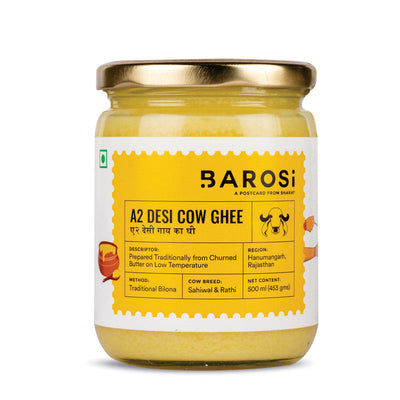 A2 Cow Ghee | Superfood For Growing Kids | 500 ml