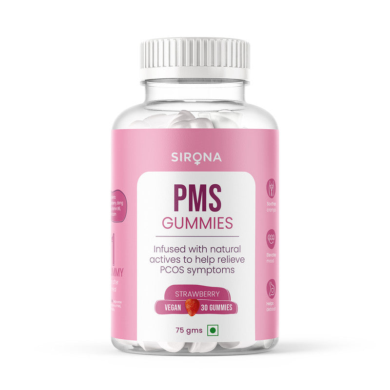 Gummies for Women | PMS support | Strawberry | 30 Gummies