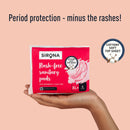 Rash Free Sanitary Pads for Women | Cottony Soft | XL+ Size | 10 Pads | Pack of 2