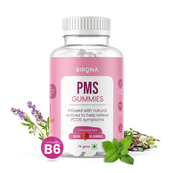 Gummies for Women | PMS support | Strawberry | 30 Gummies