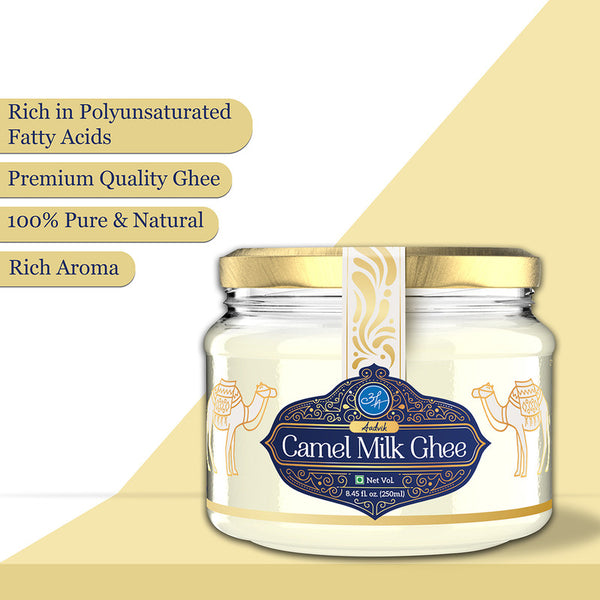 Camel Milk Ghee | A Shark Tank Product | 100% Pure & Natural Ghee | 250 ml