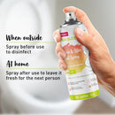 PeeBuddy Toilet Seat Sanitizer Spray | Citrus | Before and After Toilet Spray | 70 ml | Pack of 2