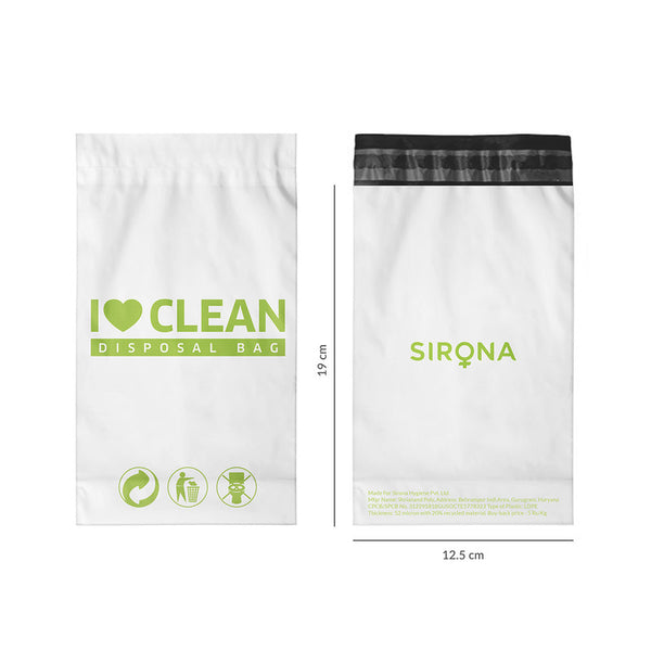 Sanitary and Diapers Disposal Bag | 45 Bags