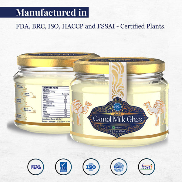 Camel Milk Ghee | A Shark Tank Product | 100% Pure & Natural Ghee | 250 ml