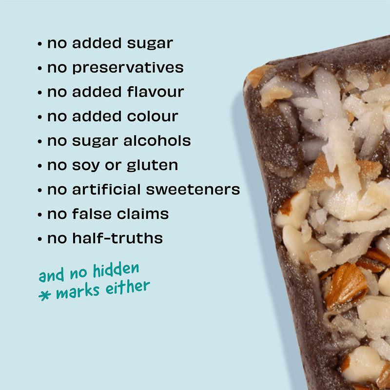 Protein Bars | Coconut Cocoa | Pack of 6 (6 x 52g) | No Added Sugar