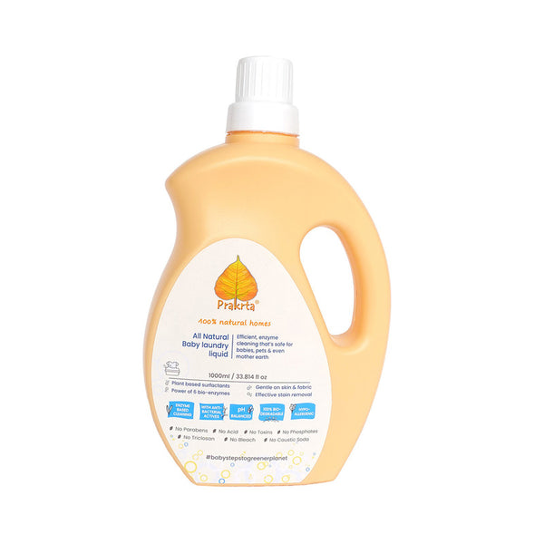 Natural Laundry Detergent | Baby Safe | Plant Based | 1 L