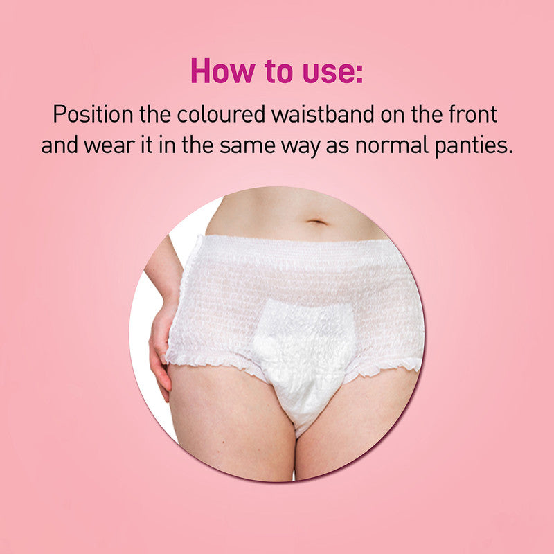 Sirona Disposable Period Panty L-XL: Buy packet of 2.0 Panties at