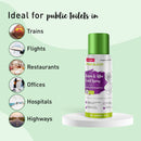 PeeBuddy Spritz Toilet Seat Sanitizer Spray | Lavender | Before & After Toilet Spray | 70 ml