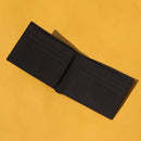 Recycled Leather Wallet | Handmade | Black