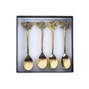 Tea Spoon Set | Brass Spoon | Set of 4