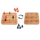 Handcrafted Wooden Six Men's Morris Game