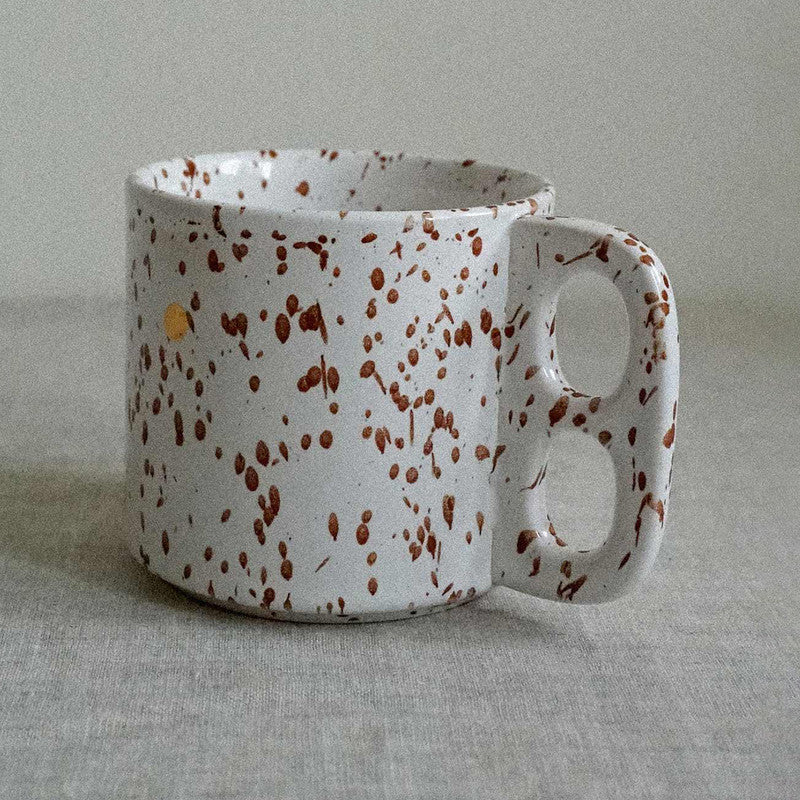 Ceramic Mug | White & Gold