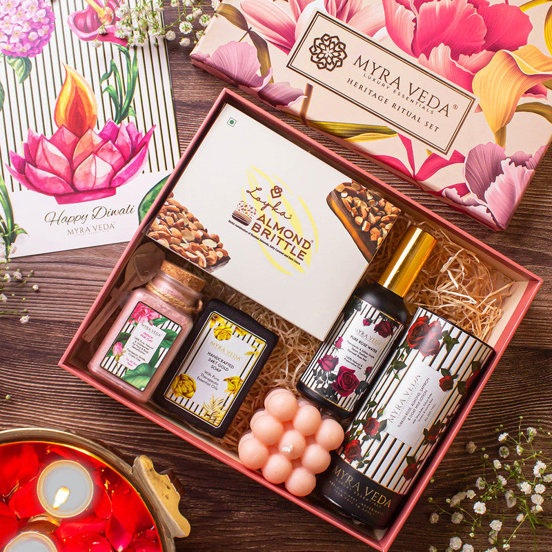 Diwali Gift Box | Gifts for Women | Heritage Gift Hamper | Pack of 6