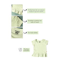 Organic Cotton Baby Girl Top | Green