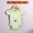 Organic Cotton Baby Bodysuit | Green