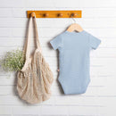 Organic Cotton Baby Romper | Light Blue