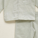 Cotton Night Suit Set for Girls | Kids Pyjama Set | Mint Green