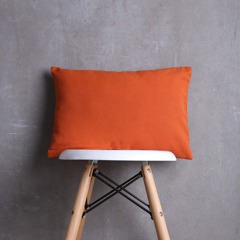 Cotton Cushion Cover | Solid | Orange