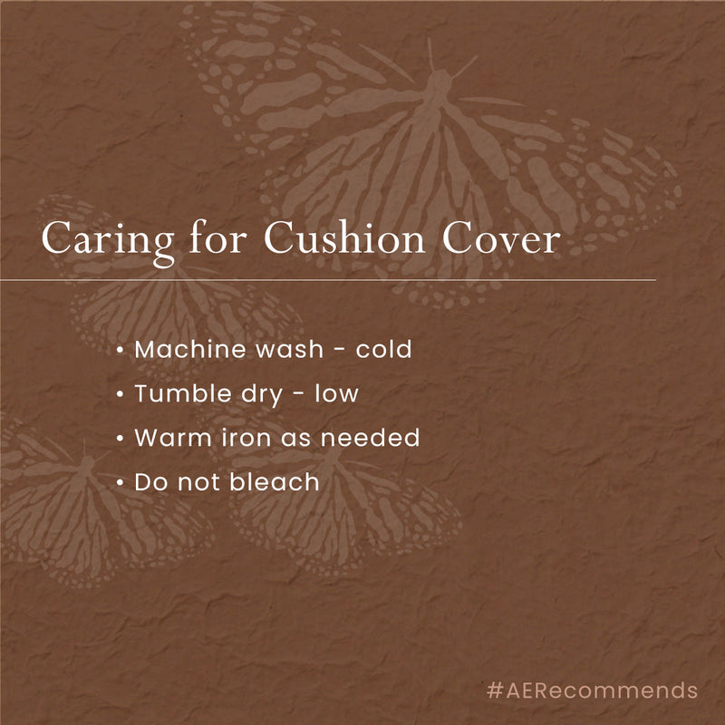 Cotton Cushion Cover | Colorblocked | Lavender