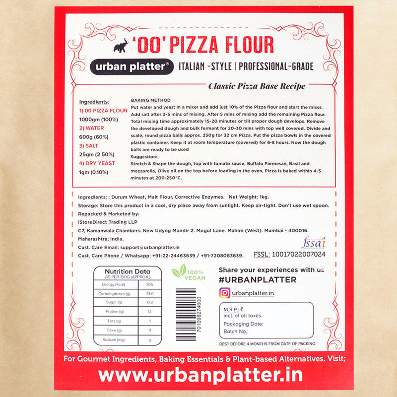 Pizza Flour | Italian Style '00' Flour | 1 kg