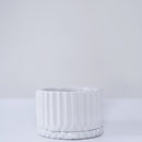 Ceramic Medium Planter | White