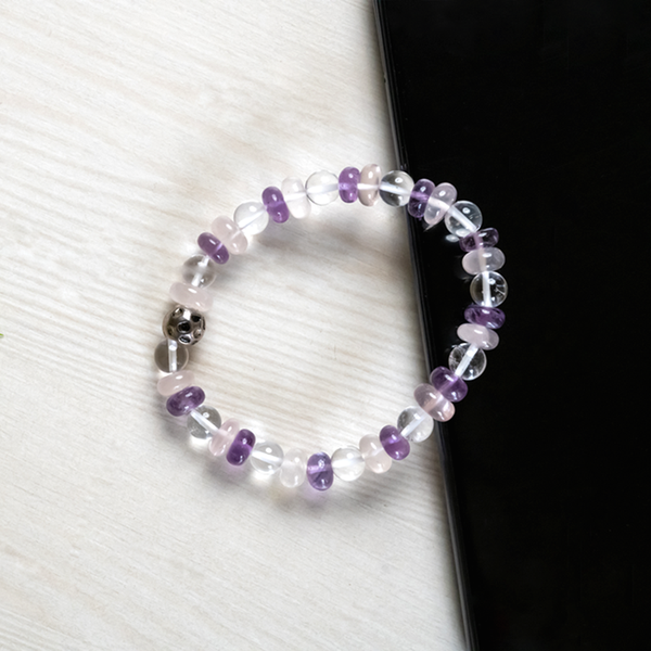 Quartz Stone Bracelet | Multicolour