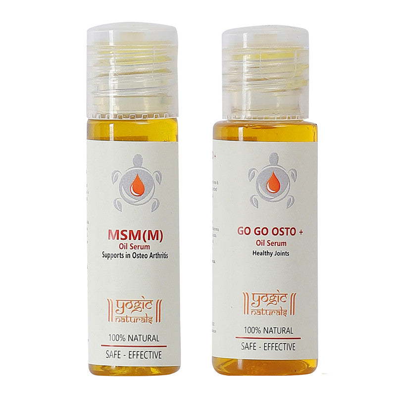 Oil Serum | MSM(M) & Go Go Osto+ | Back, Neck and Shoulder Pain Relief | 40 ml + 25 ml