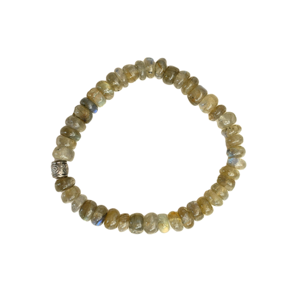 Labradorite Stone Bracelet | Green