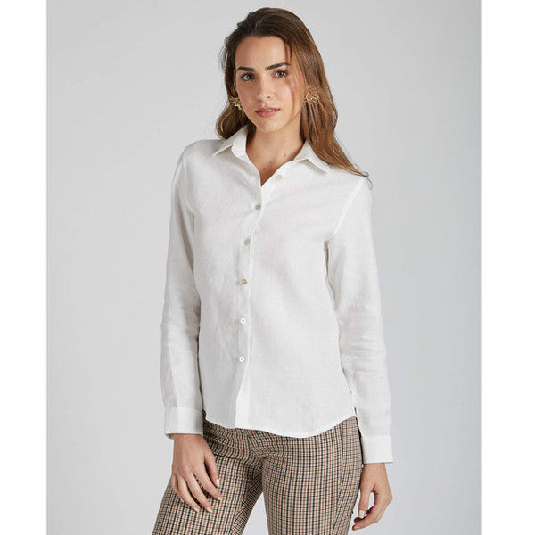 Hemp Full Sleeve Shirt | White