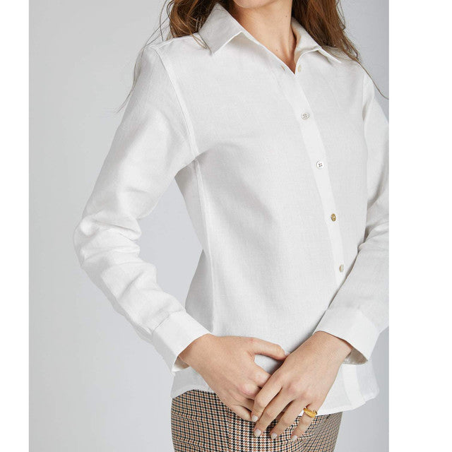 Hemp Full Sleeve Shirt | White