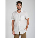 Hemp Half Sleeve Shirt | White