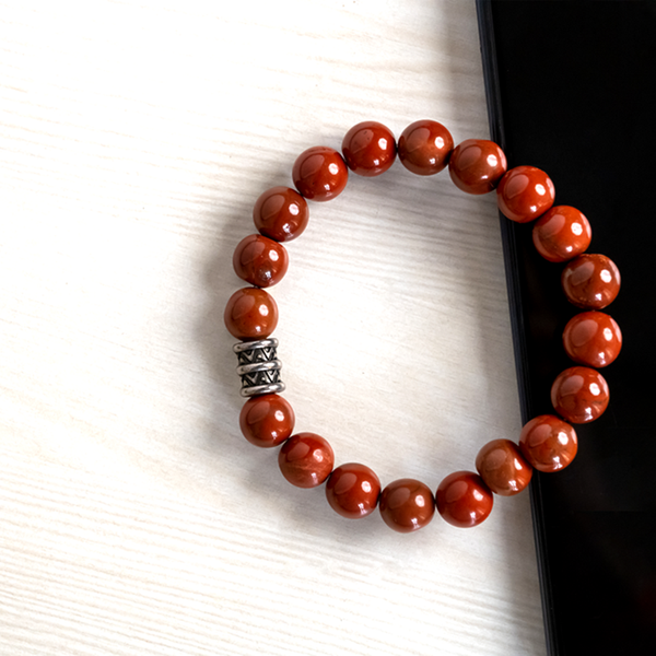 Red Jasper Stone Bracelet