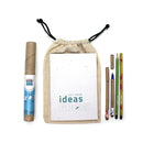 Plantable Stationery Combo Set | 2 Seed Pen | 2 Seed Pencil & 1 Notepad