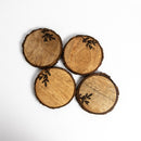 Mango Wood Coasters | Set of 4