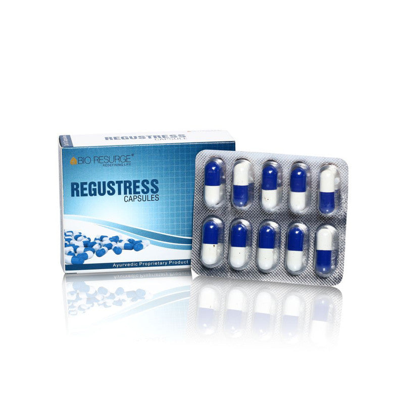 Anxiety & Stress Reliever | Regustress Capsules | 30 Capsules