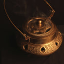 Brass Akhand Diya Lamp | Golden