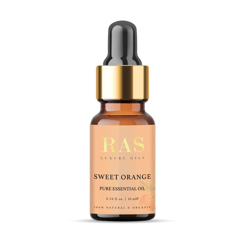 Ras Luxury | Orange Essential Oil | Reduces Pain & Irritation | 10 ml